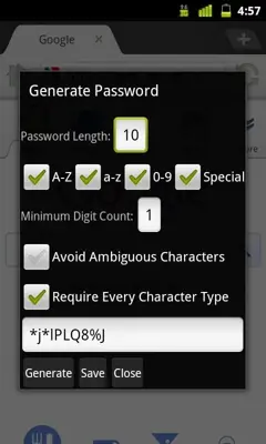 LastPass for Dolphin Browser android App screenshot 2